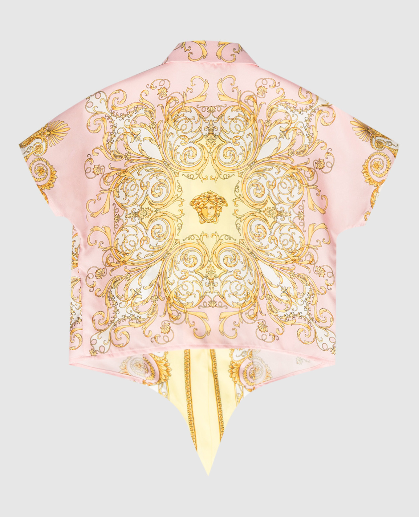 

Children's pink silk blouse Versace