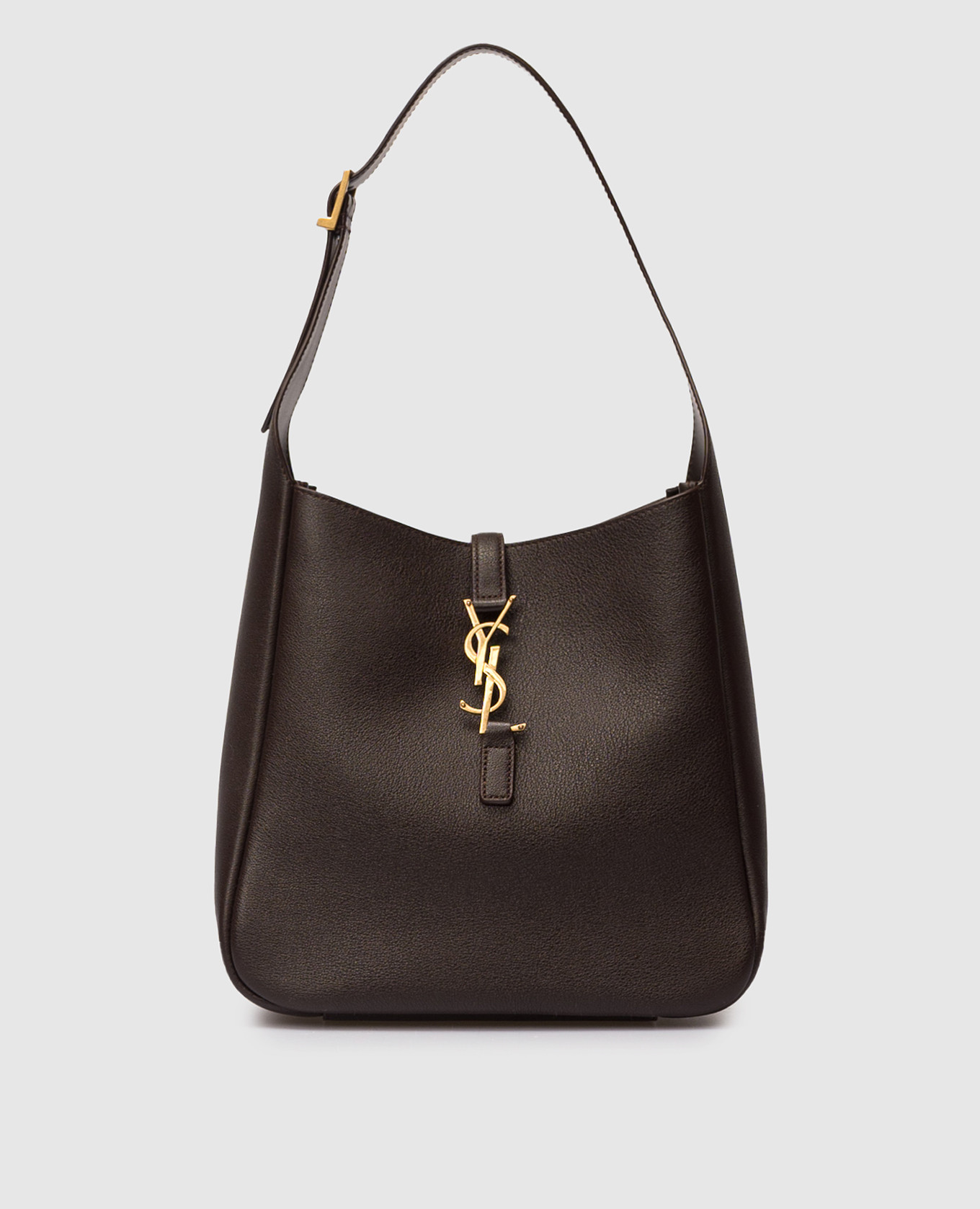 

Brown leather bag LE 5À7 Saint Laurent