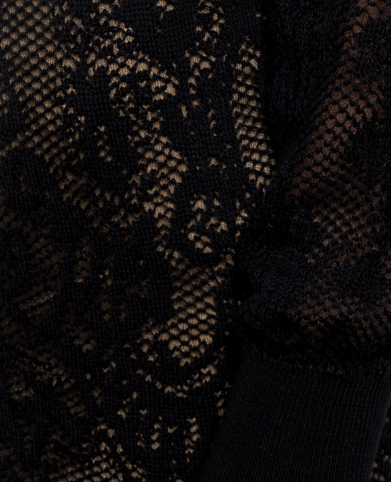 Black dress with a pattern Twinset 5