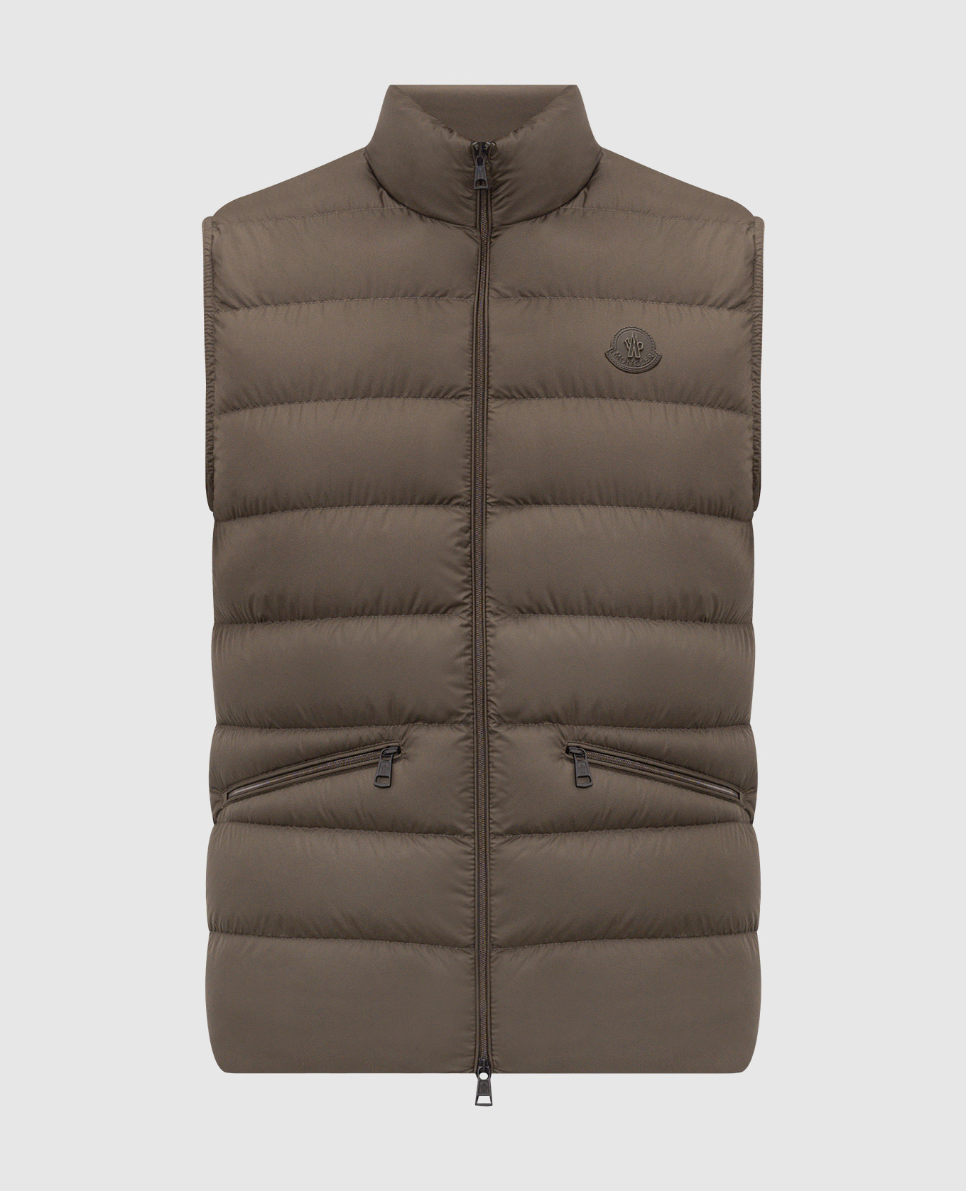 Treompan green down vest