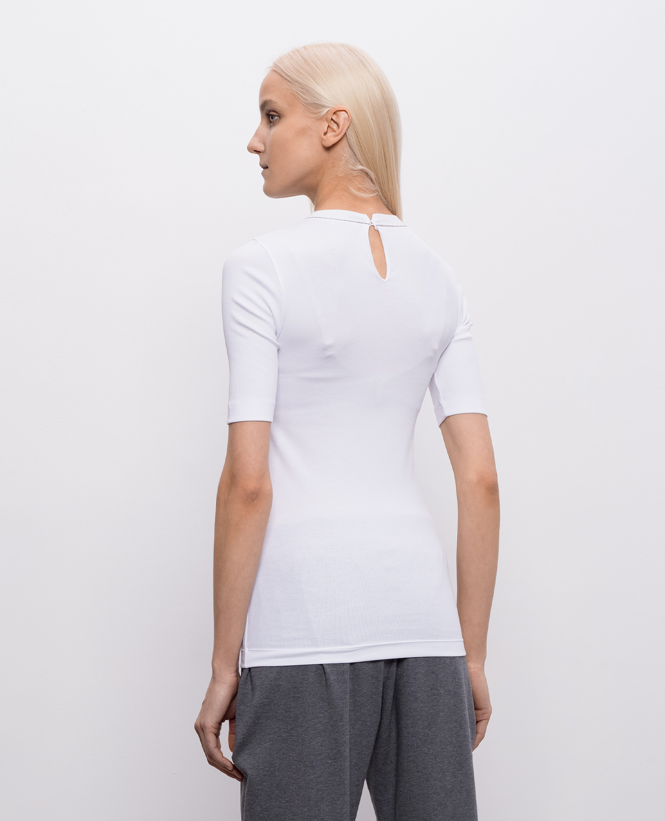 

White top with monil chain Brunello Cucinelli