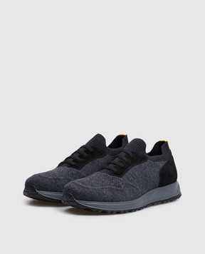 Doucal's Gray sneakers DU3568SYDNPX785