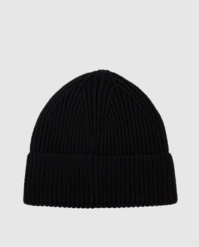 Versace Black Medusa wool hat 10259301A18666