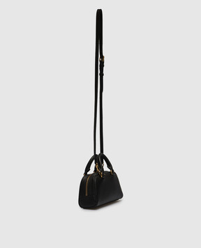 Valentino Black VLogo Signature Leather Mini Bag 8W2P0AX7SNP