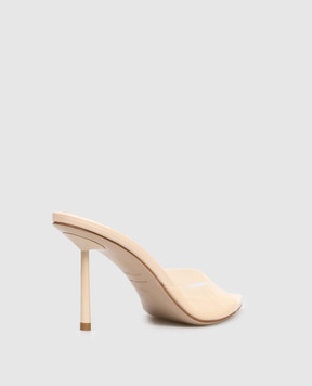 Le Silla Beige mules BELLA 6626F080BXPPGSL