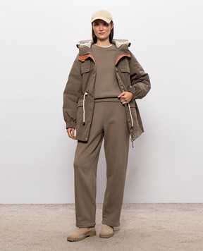 Parajumpers Matetsi brown sweatshirt 26WPWFLFJ31