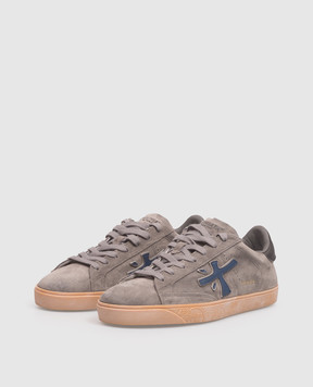 Premiata Steven grey suede sneakers STEVEN