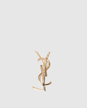 Saint Laurent CASSANDRE gold brooch 748486Y1500