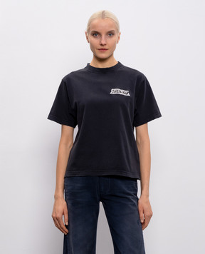 Balenciaga Black Masking Tape T-shirt 850990TTVL6