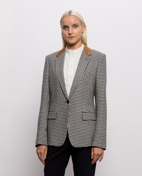 Tom Ford Patterned cashmere jacket GI3114FAX1641