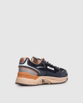AUTRY Blue Hyperway combination sneakers HYLMCI08
