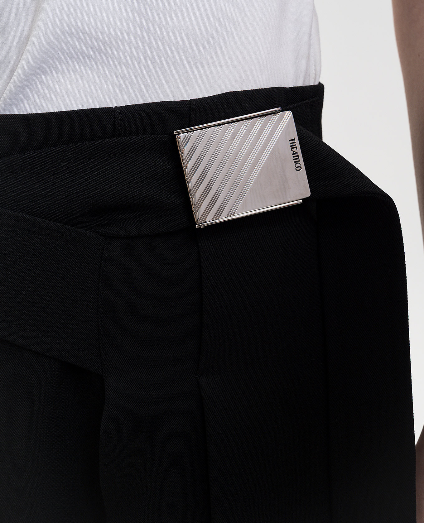 

Black wool pants The Attico