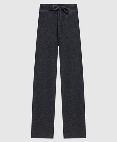 FIABE gray cashmere pants