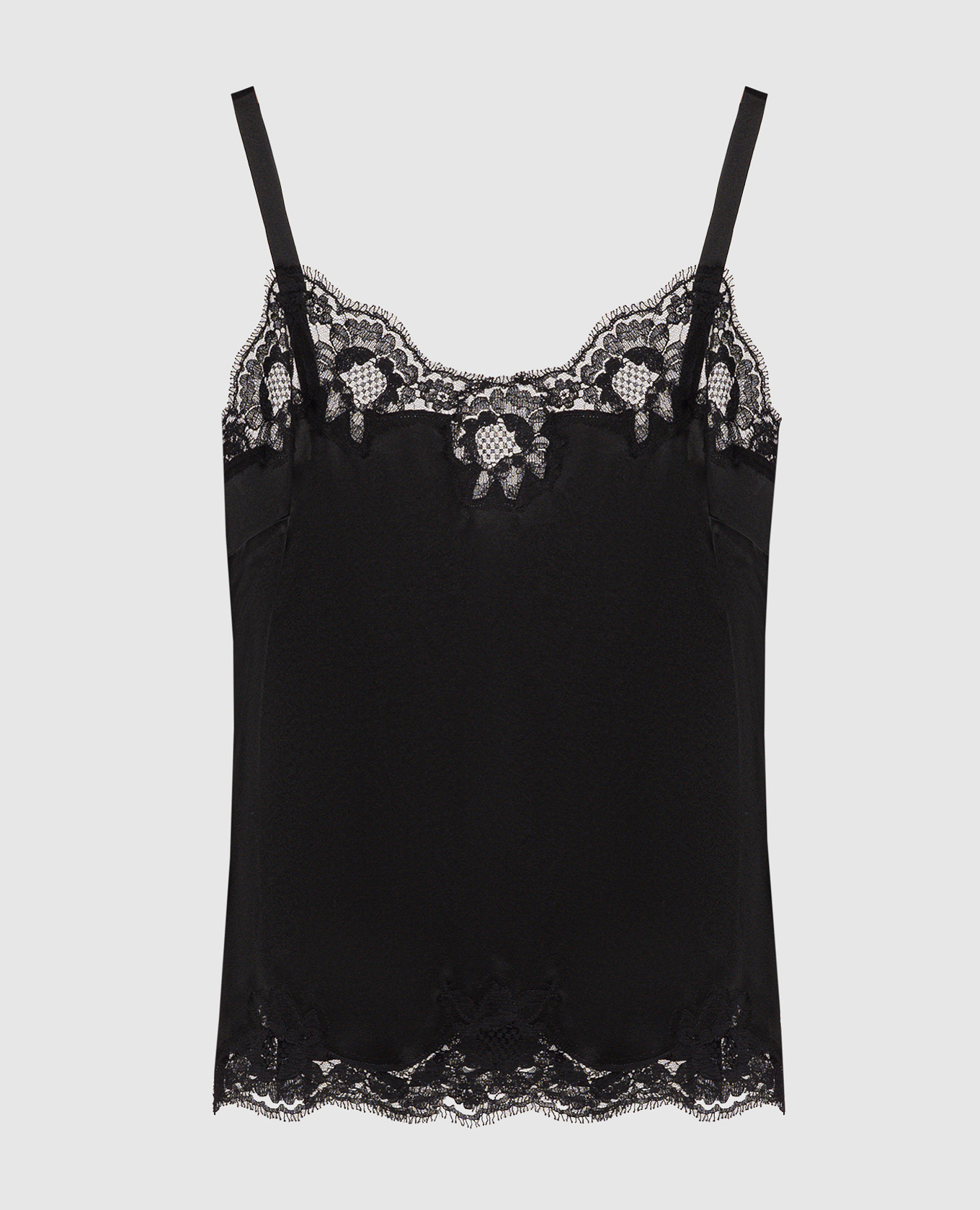 Black top with lace