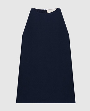 Loulou de Saison Blue CAMI silk top CAMI