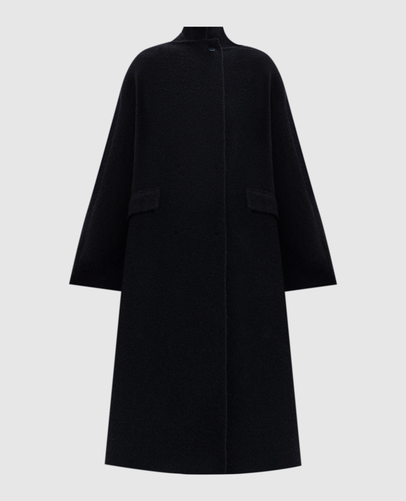 Blue coat with wool BOBOUTIC
