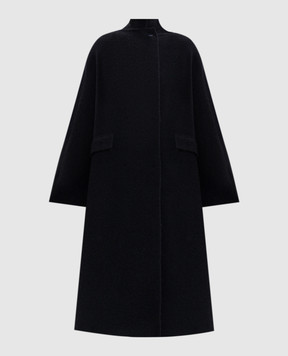 BOBOUTIC Blue coat with wool 5158BIS
