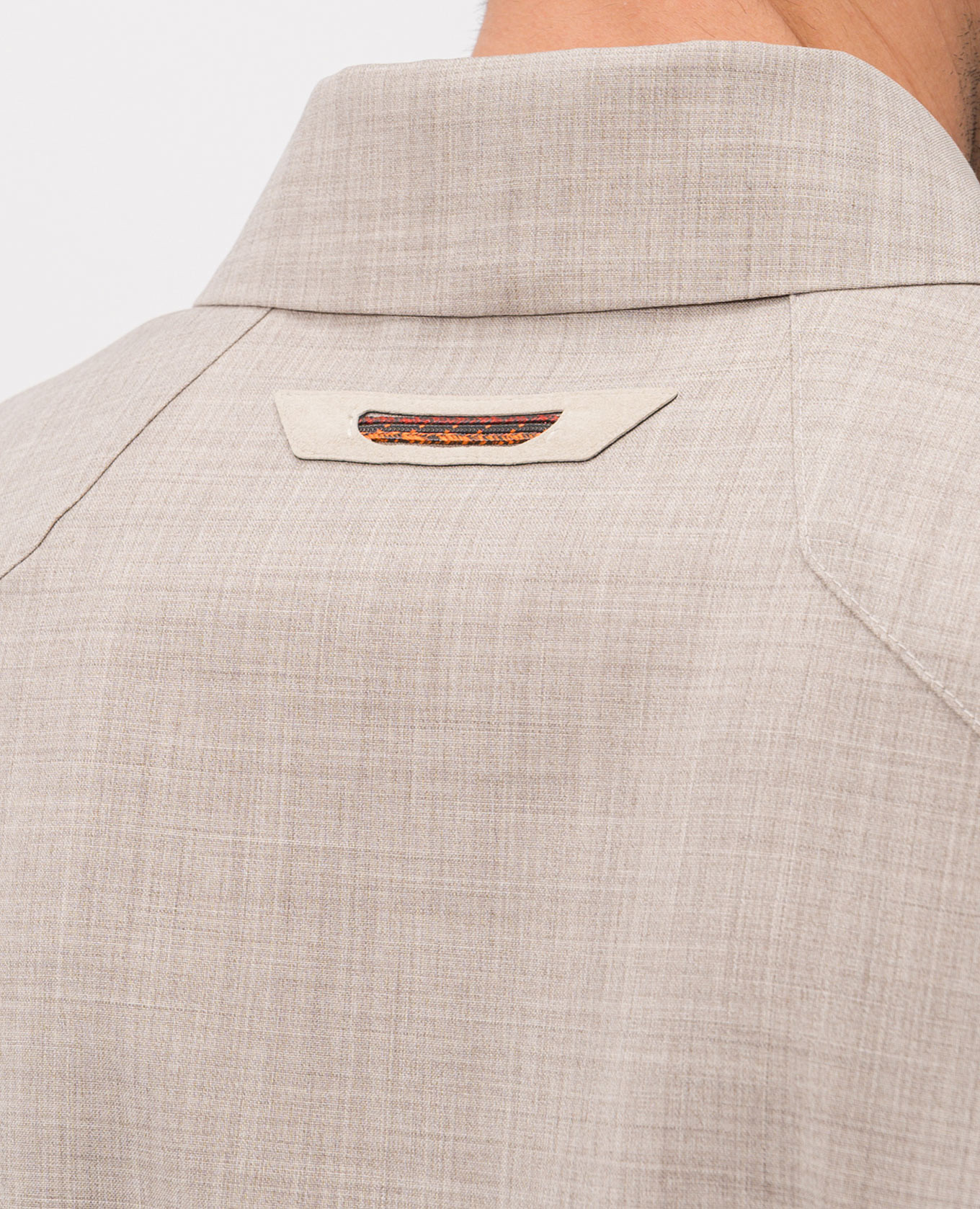 Beige wool polo shirt Sease 5