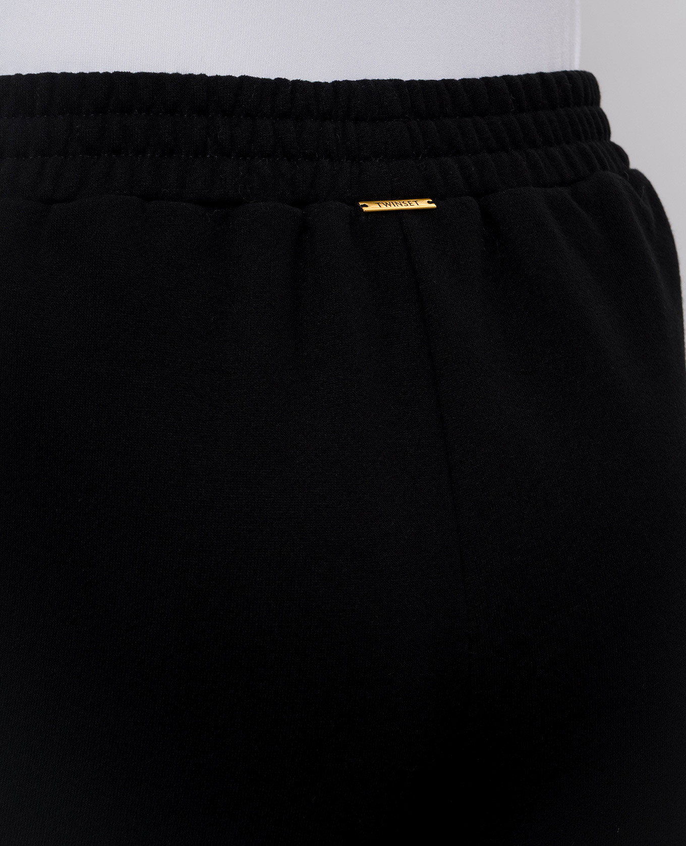 

Black sweatpants with logo Twinset