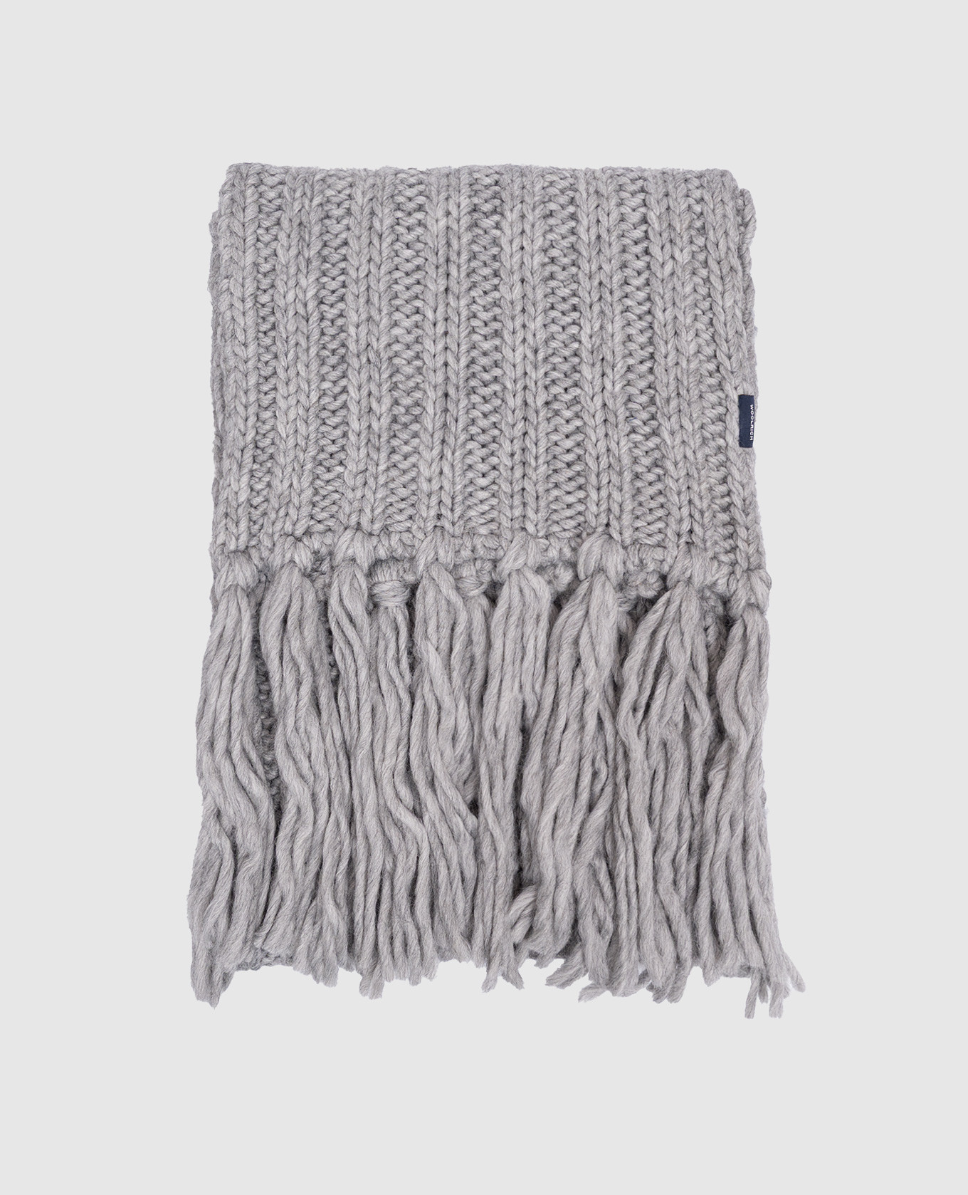 Gray scarf with wool Woolrich