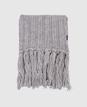 Woolrich Gray scarf with wool CFWWAC2038FRUF0766