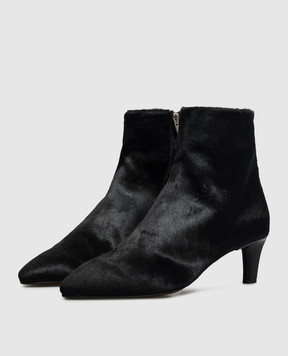 Officine Creative Black leather ankle boots SUZY SUZY008