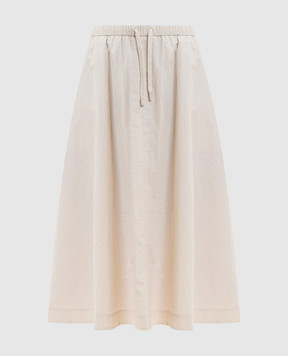 Juun.j Ivory midi skirt JW6327W050