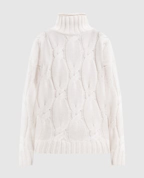 Loulou de Saison WARA ivory cashmere sweater WARA