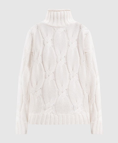 WARA ivory cashmere sweater