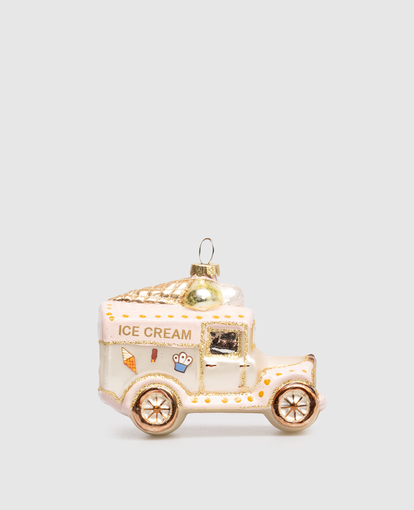 

Christmas tree toy Ice Cream Van Shishi, Pink