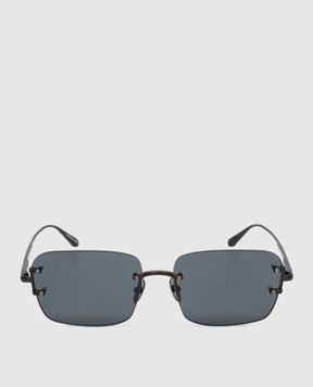 Linda Farrow Sasha dark brown sunglasses LFL1476C3SUN