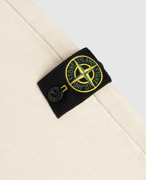 Stone Island Beige joggers with logo L1S166200007S004068