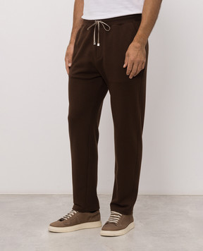 Brett Johnson Brown sweatpants FW26J7JAR10CHE