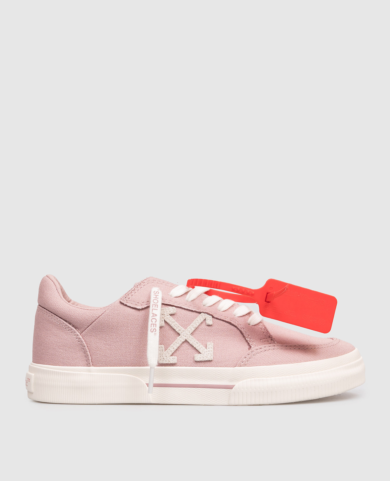 Pink Vulcanized Sneakers