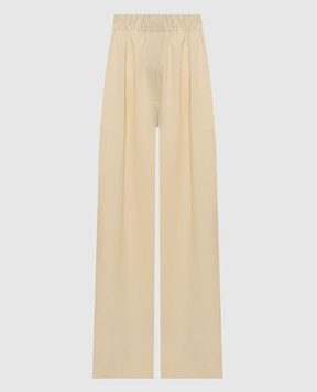 Jil Sander Beige wool pants J02KA0383J40171