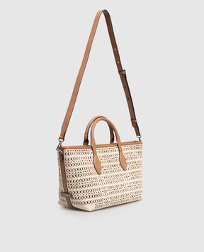 Gianni Chiarini Beige bag with perforation BS11506COMMCNVLS