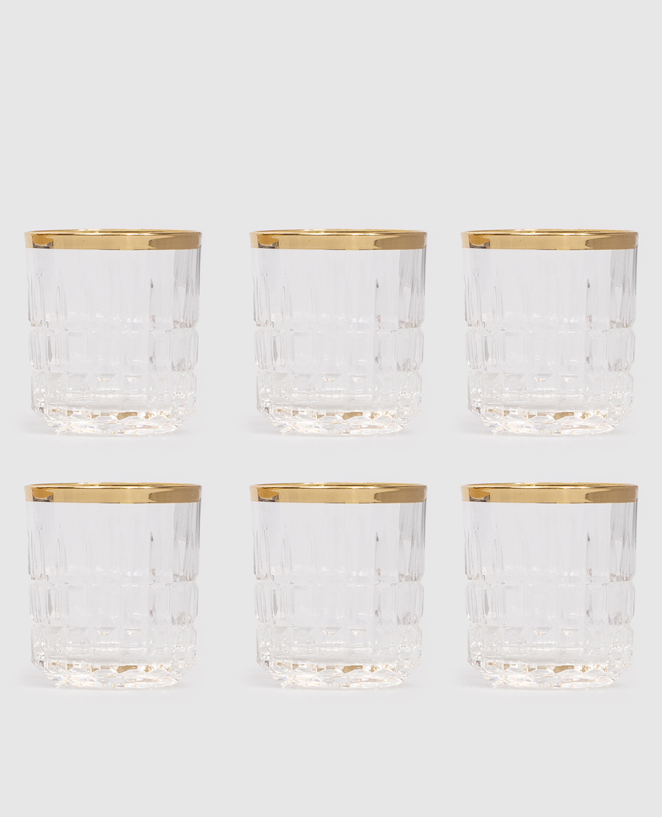 

Set of transparent glasses RIGOLEMOT La Reine