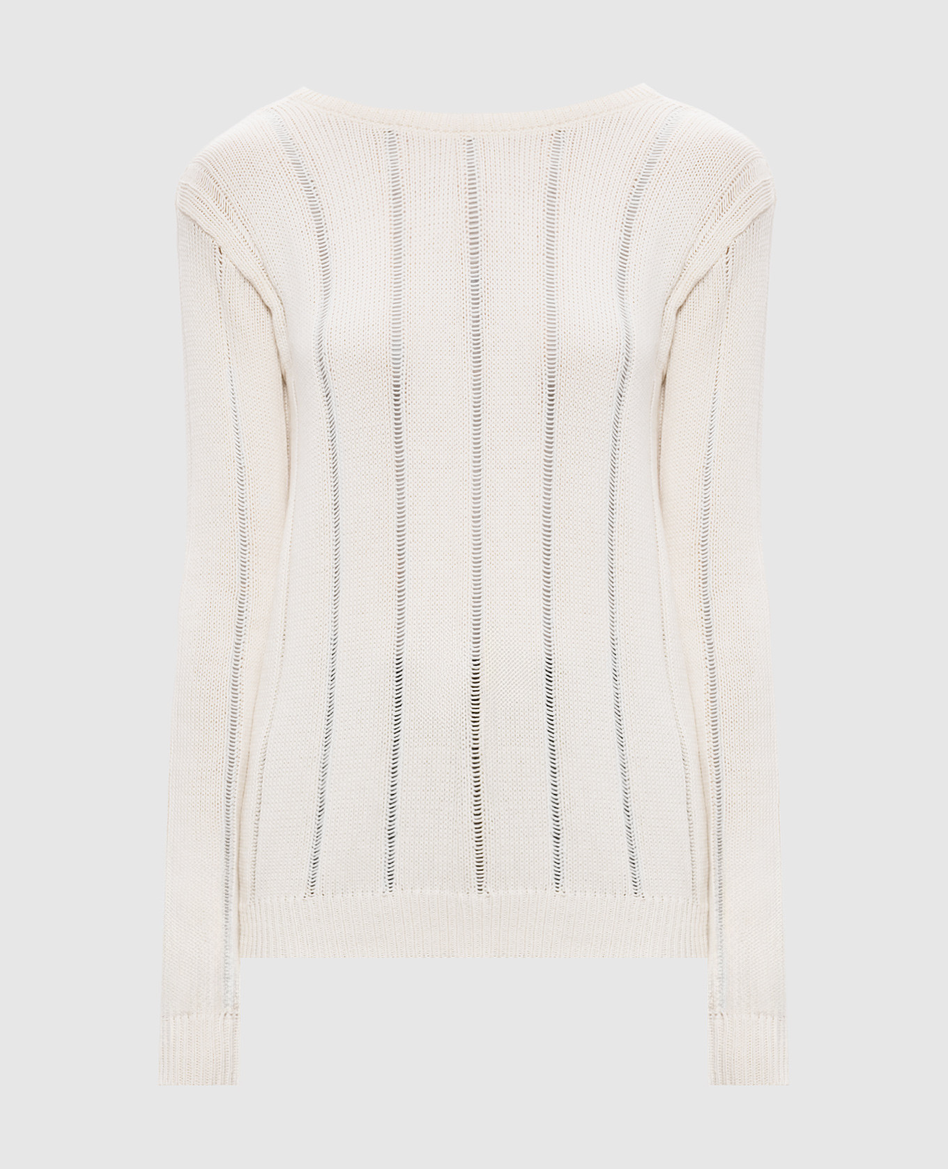 Nese ivory cashmere jumper