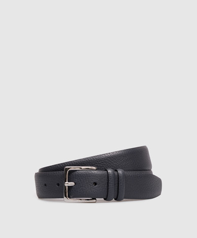Dollaro blauer Ledergürtel