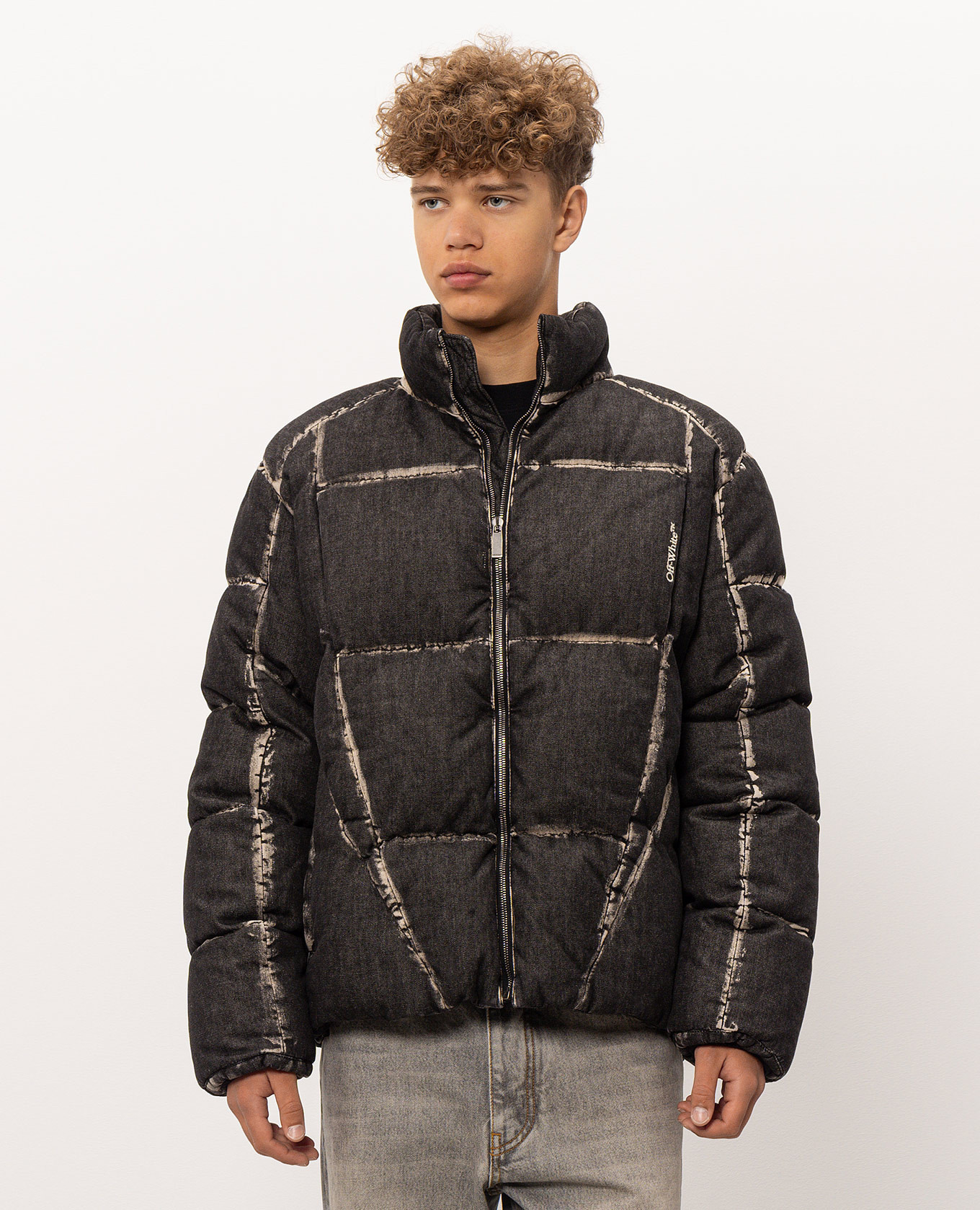 Bookish Racing Gray Jacket Off-White 3