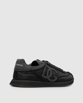 Dolce&Gabbana Black DG Cushion sneakers CS2288AF992