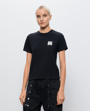 AMIRI Black t-shirt with logo print AWJYTE1036