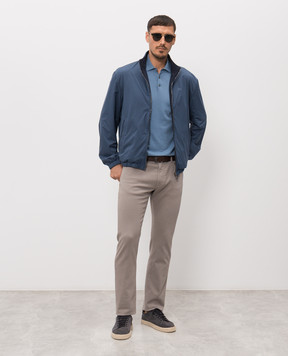 Canali Blue reversible jacket SG03220O41043