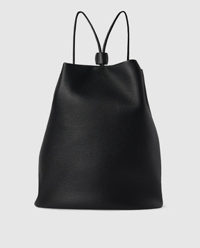 The Row Black leather Joe backpack W1632L129