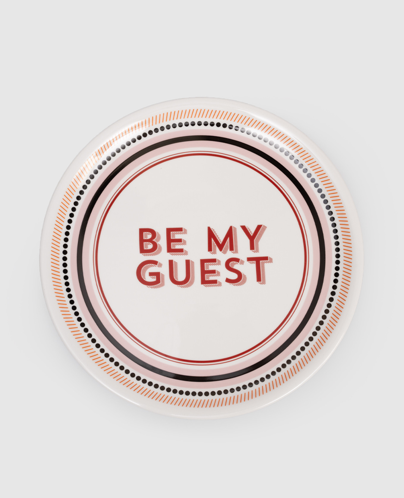 

My Guest porcelain pizza plate Bitossi Home, White