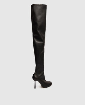 Le Silla Karlie black over the knee boots 2433E100BXPPFAR