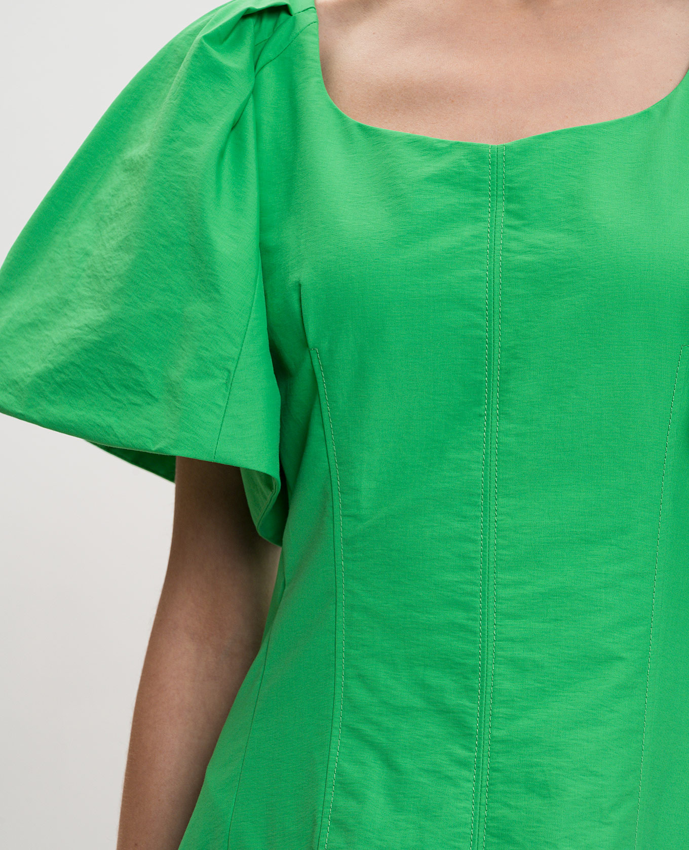 Hattie green dress Simkhai 5