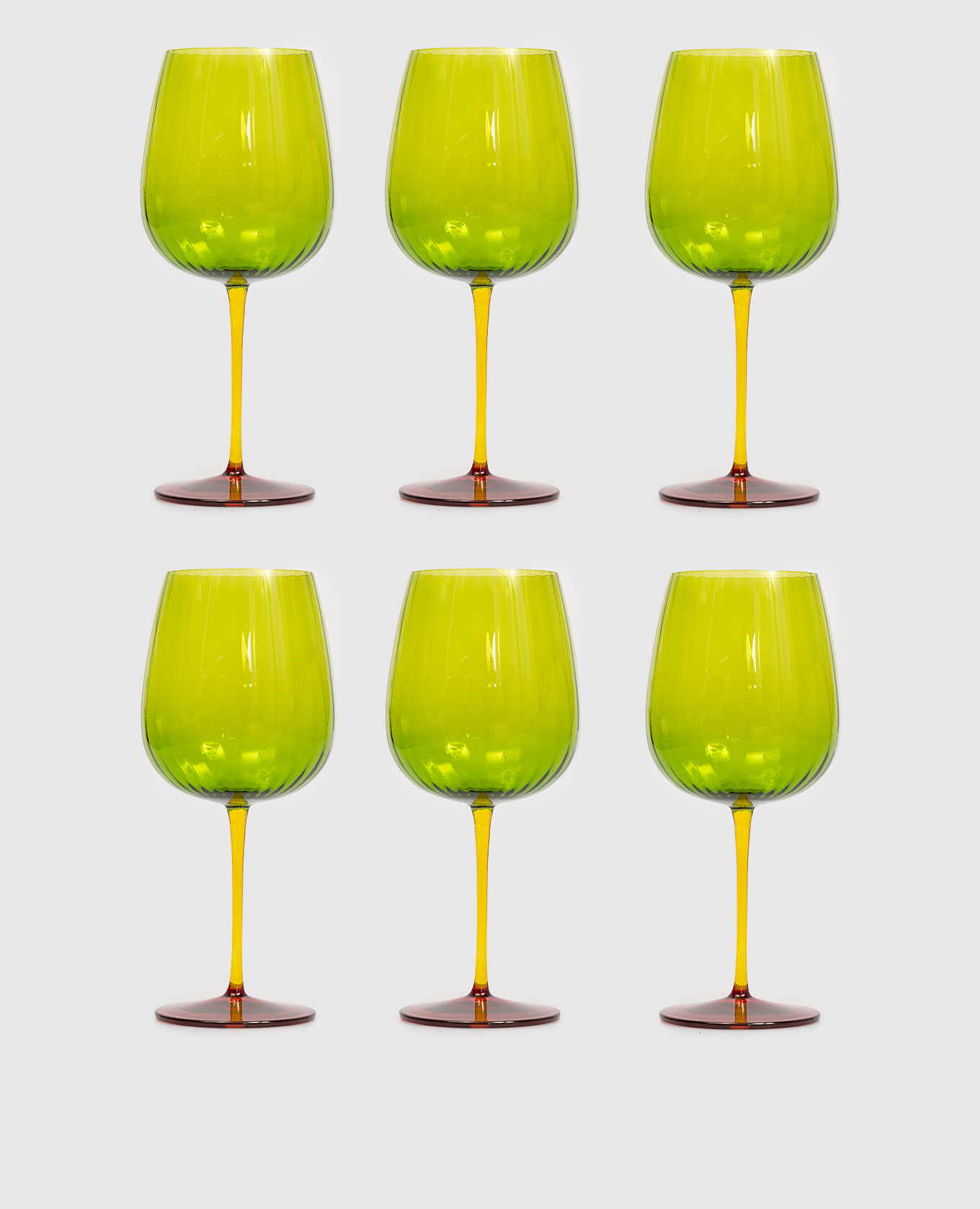 

Set of green JOY gin glasses 6 pcs La Reine