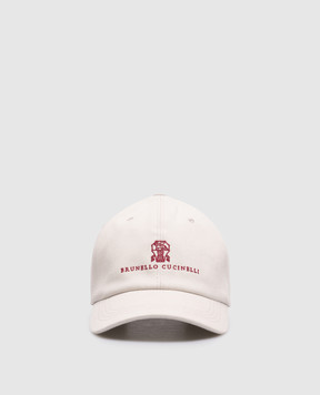 Brunello Cucinelli Beige cap with logo M277P9850