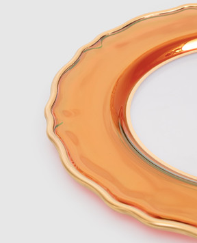 Griffe Red glass serving plate BO13127RU